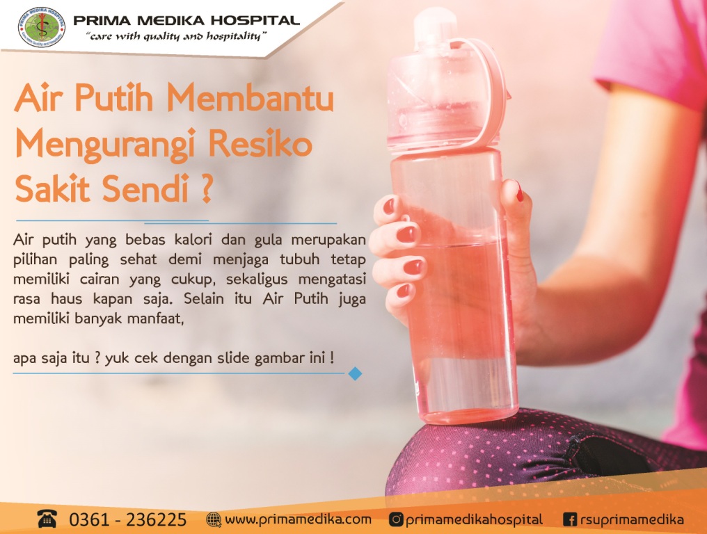 Air Putih Membantu Mengurangi Resiko Sakit Sendi ? Benarkah ?