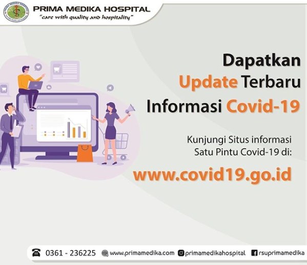 dapatkan informasi terbaru mengenai perkembangan Covid-19 dengan Mengunjungi Web Resmi !
