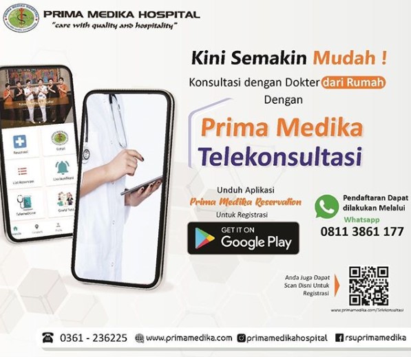 Konsultasi Lebih Mudah Dengan Layanan Telekonsultasi Prima Medika Hospital