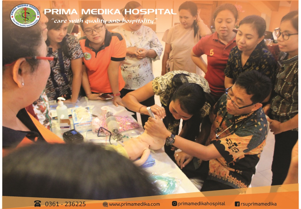 Prima Medika Hospital menyelenggarakan pelatihan "Resusitasi Neonatus