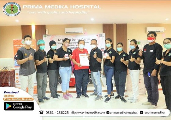 Rayakan HUT Ke-20, Prima Medika Hospital gelar donor darah