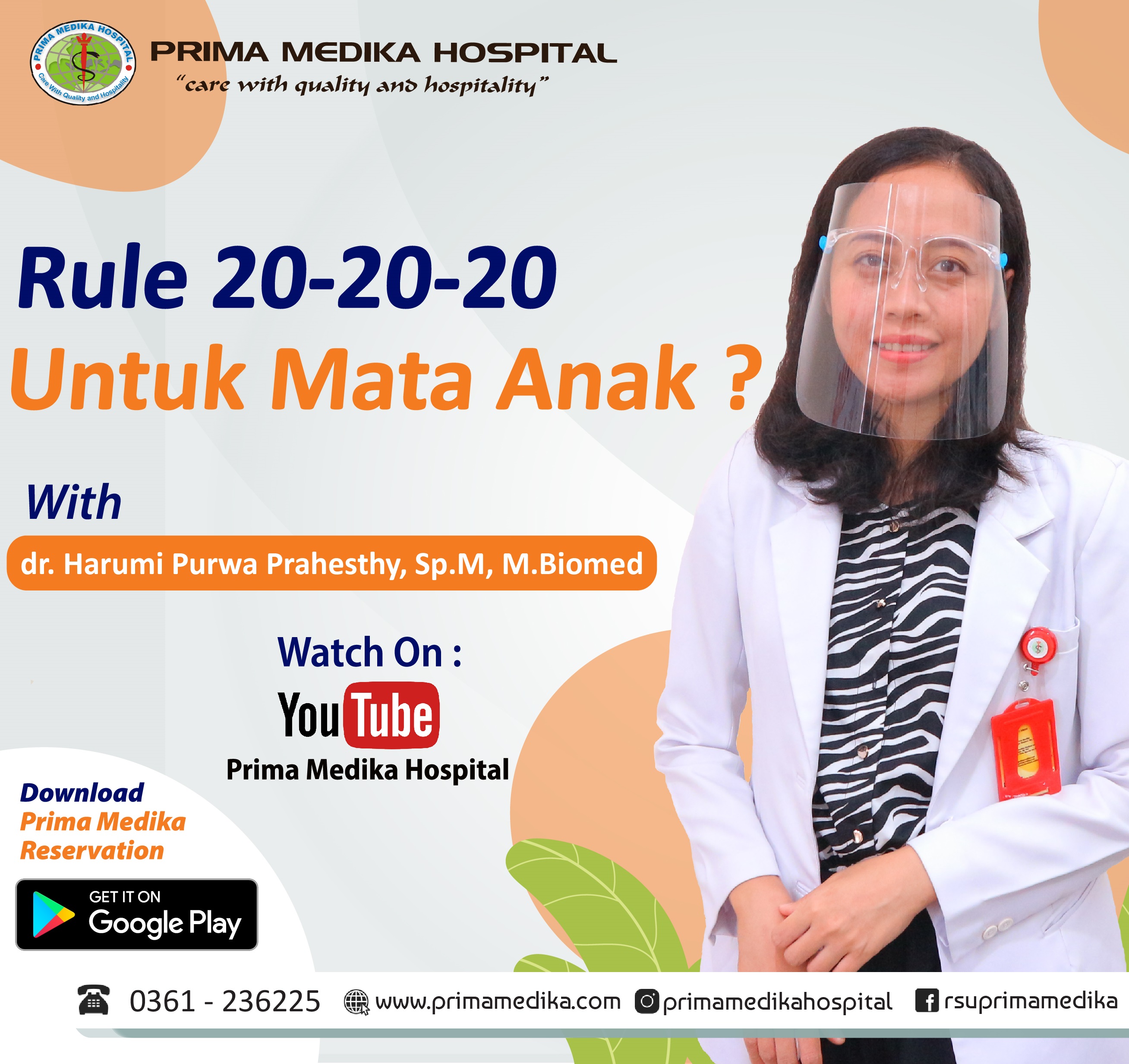 Rule 20-20-20 Pada Mata Anak ? Apa itu ?