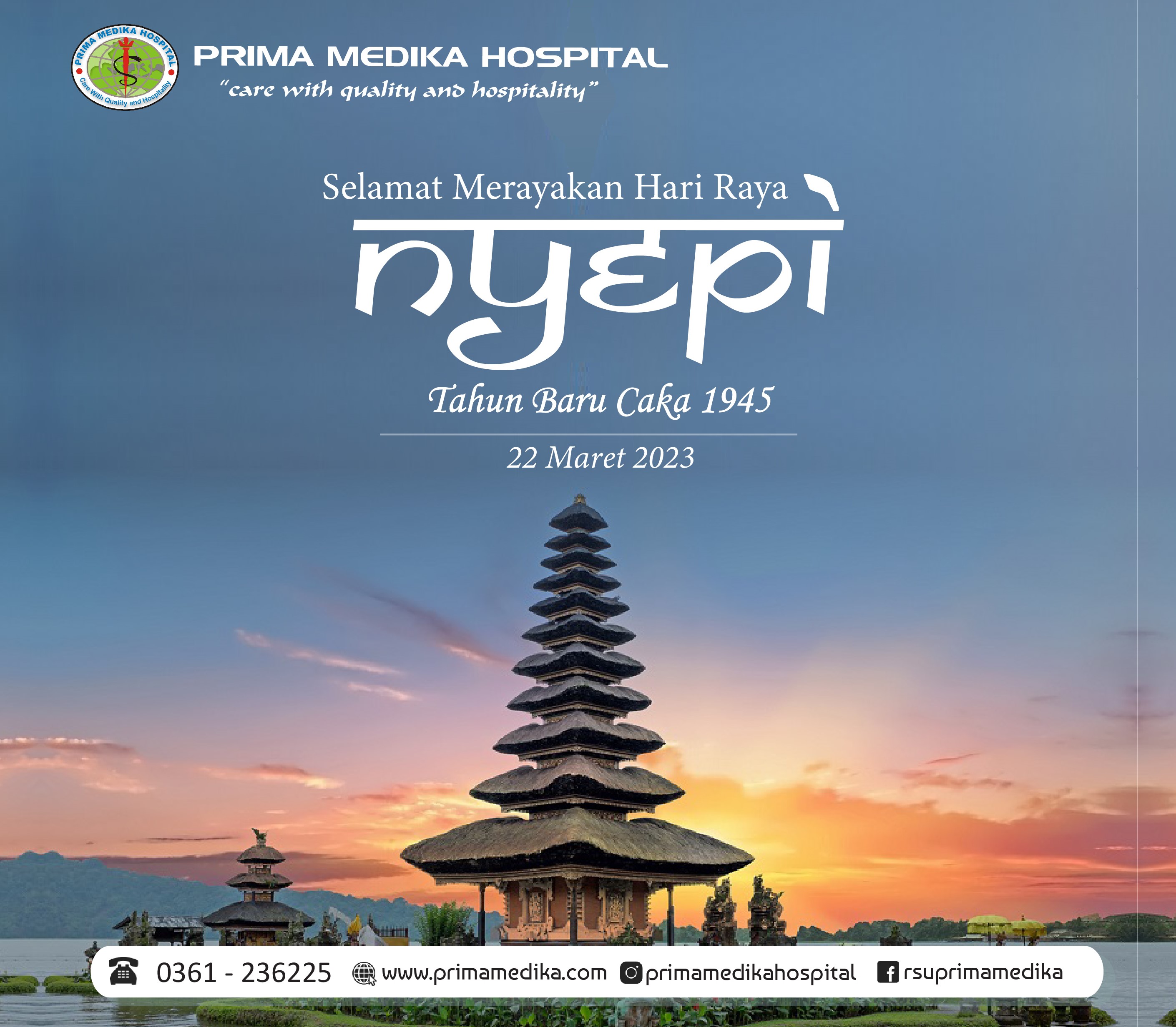 Selamat Hari Raya Nyepi Tahun Baru Caka 1945
