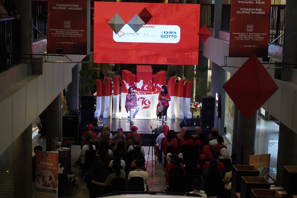 Semarak event Generasi Emas, Untuk Indonesia Mereka di Level 21 Mall, Denpasar
