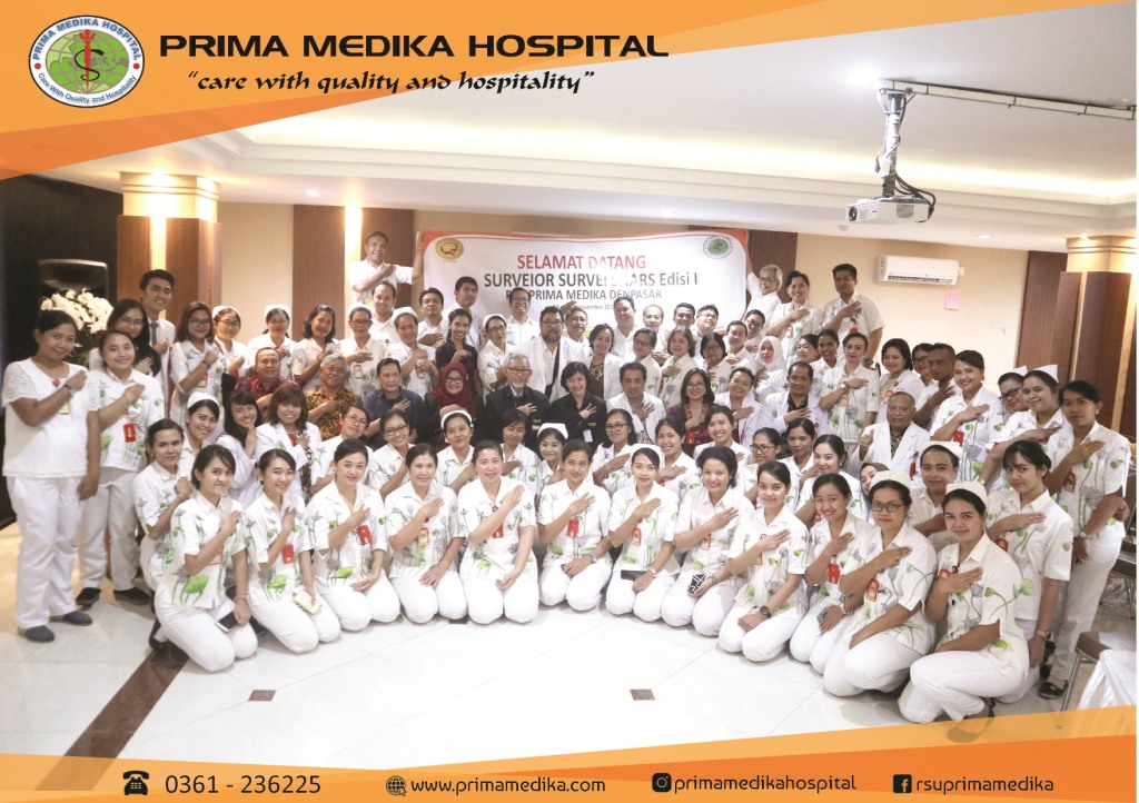 Survei SNARS Edisi 1 diselenggarakan di Prima Medika Hospital