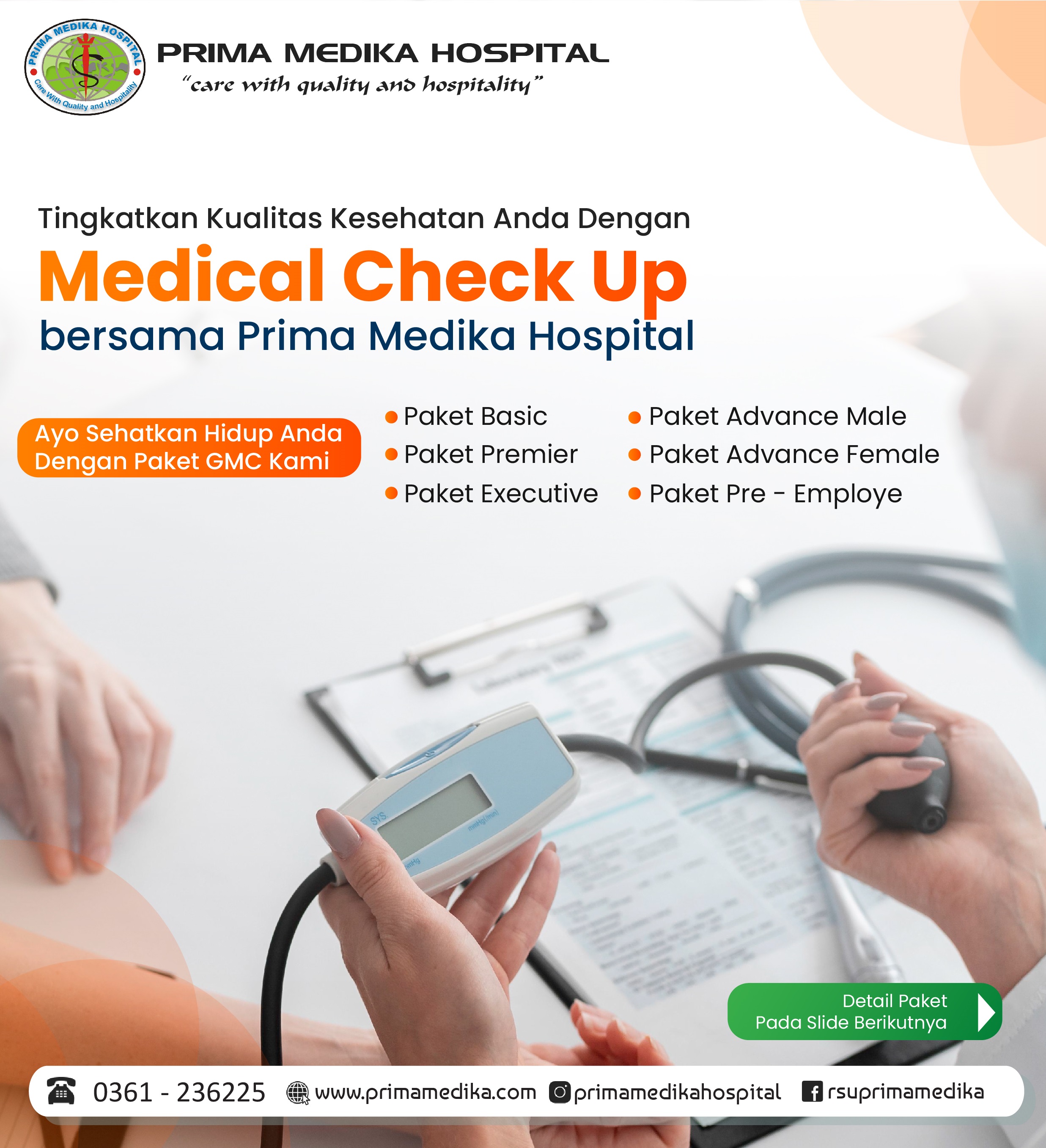 Tingkatkan Kualitas Hidup Anda dengan PAket MCU Prima Medika Hospital