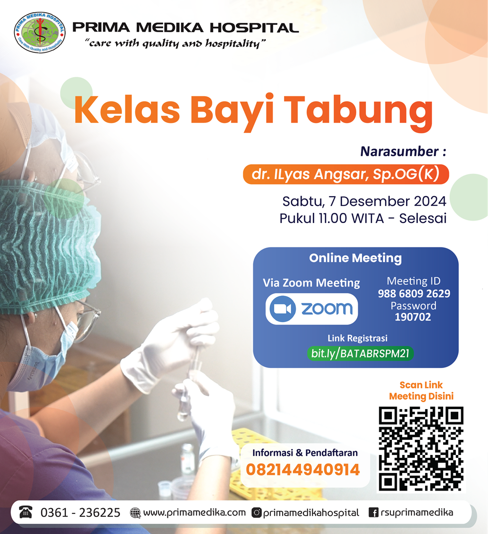 Yuk Ikuti Kelas Bayi Tabung Sesi Desember 2024 Prima Medika Hospital !