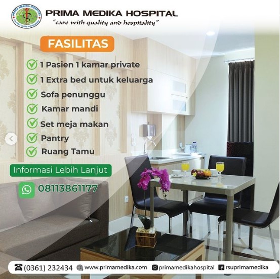 Let's Know Inpatient Services at President Suites Prima Medika Hospital
